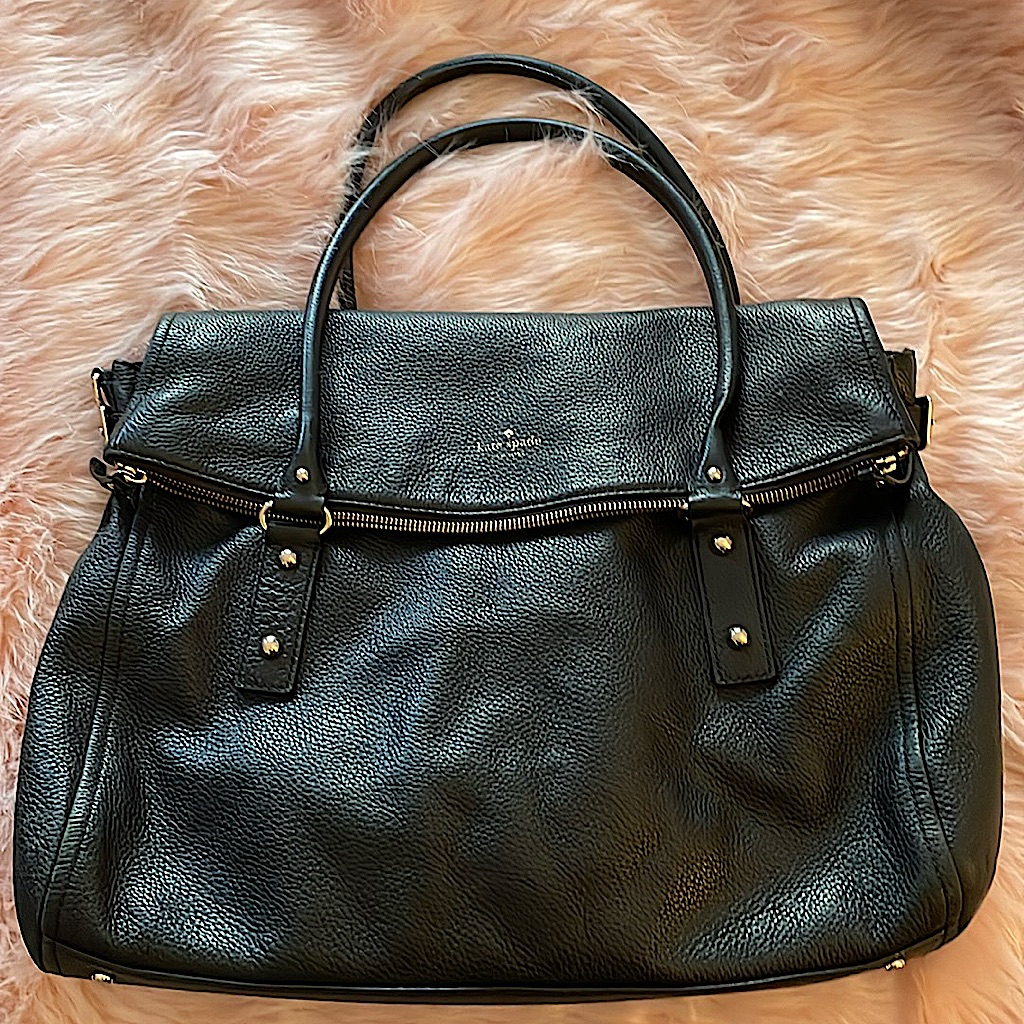 Kate Spade Cobble Hill Leslie Oversized Shoulder Bag, Excellent